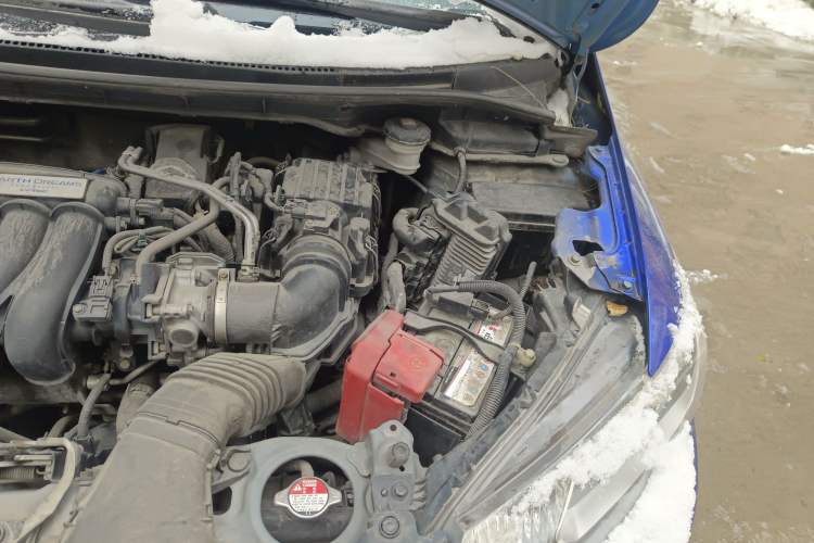 Used Honda Fit 2014 1.5L LX CVT Comfort Model Engine Bay Left