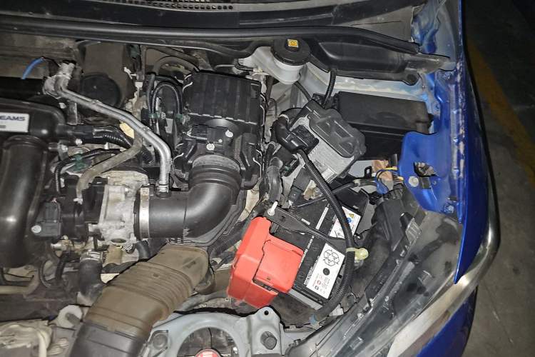 Used Honda Fit 2014 1.5L LX CVT Comfort Model Engine Bay Left