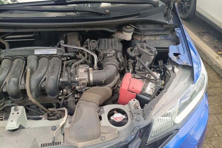 Used Honda Fit 2014 1.5L LX CVT Comfort Model Engine Bay Left