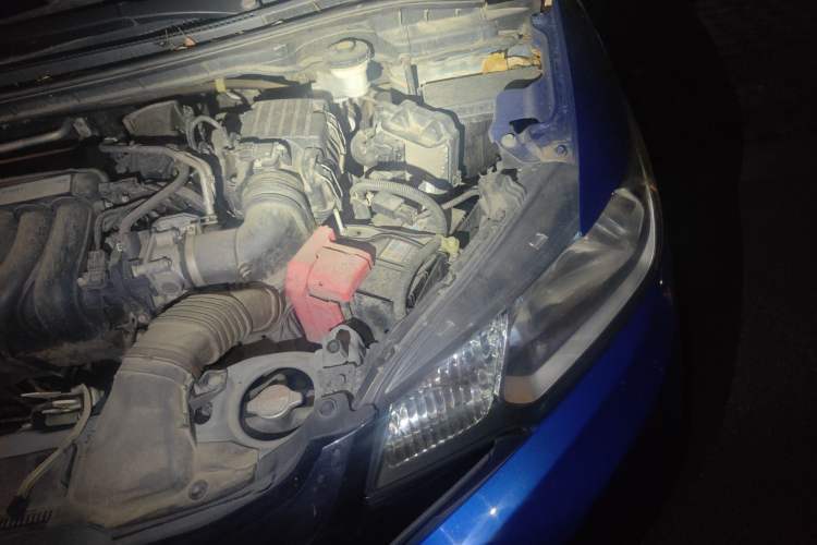 Used Honda Fit 2014 1.5L LX CVT Comfort Model Engine Bay Left