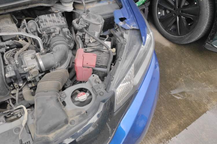 Used Honda Fit 2014 1.5L LX CVT Comfort Model Engine Bay Left