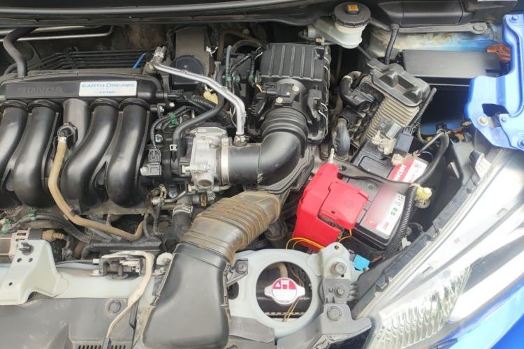 Used Honda Fit 2014 1.5L LX CVT Comfort Model Engine Bay Left