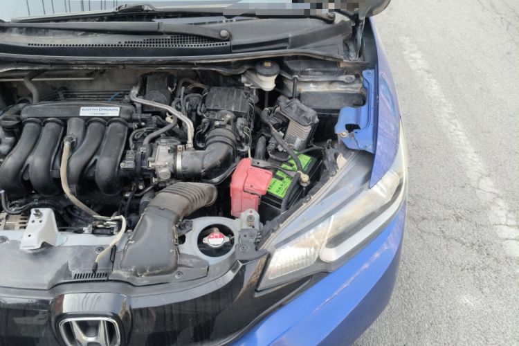 Used Honda Fit 2014 1.5L LX CVT Comfort Model Engine Bay Left