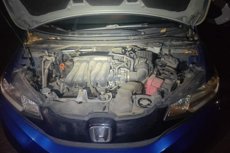 Used Honda Fit 2014 1.5L LX CVT Comfort Model Engine Bay