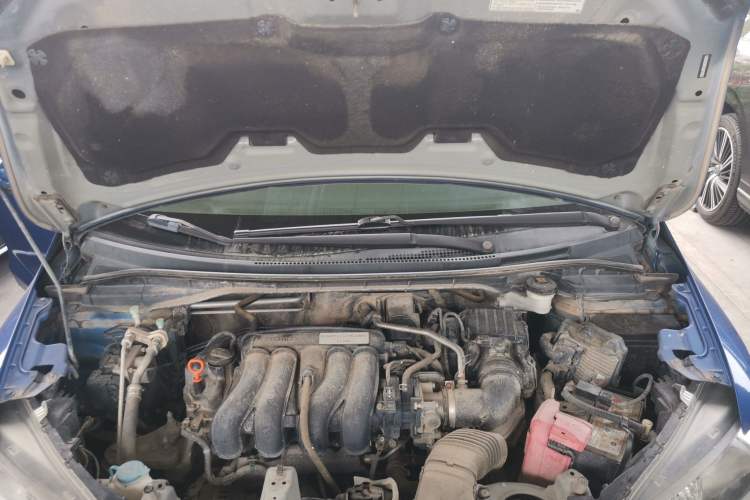 Used Honda Fit 2014 1.5L LX CVT Comfort Model Engine Bay