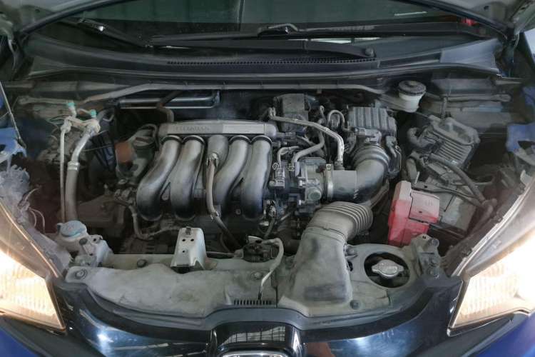 Used Honda Fit 2014 1.5L LX CVT Comfort Model Engine Bay