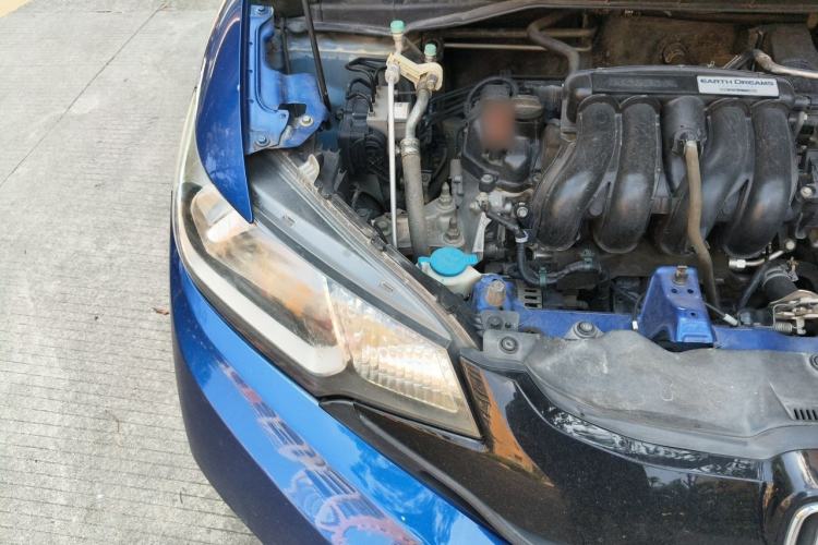 Used Honda Fit 2014 1.5L LX CVT Comfort Model Engine Bay Right