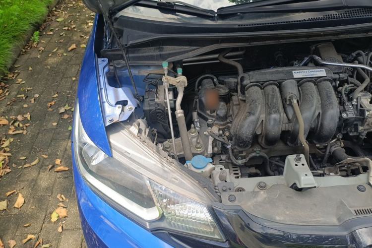 Used Honda Fit 2014 1.5L LX CVT Comfort Model Engine Bay Right