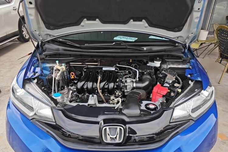 Used Honda Fit 2014 1.5L LX CVT Comfort Model Engine Bay