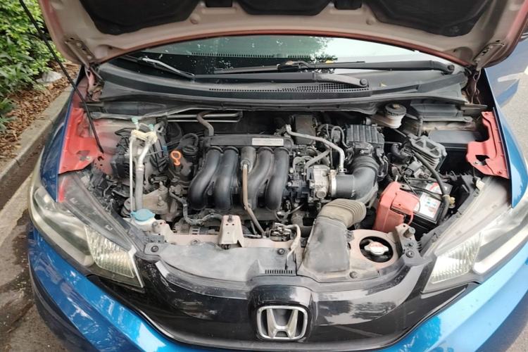 Used Honda Fit 2014 1.5L LX CVT Comfort Model Engine Bay