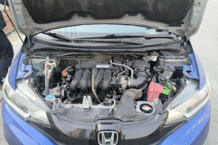 Used Honda Fit 2014 1.5L LX CVT Comfort Model Engine Bay