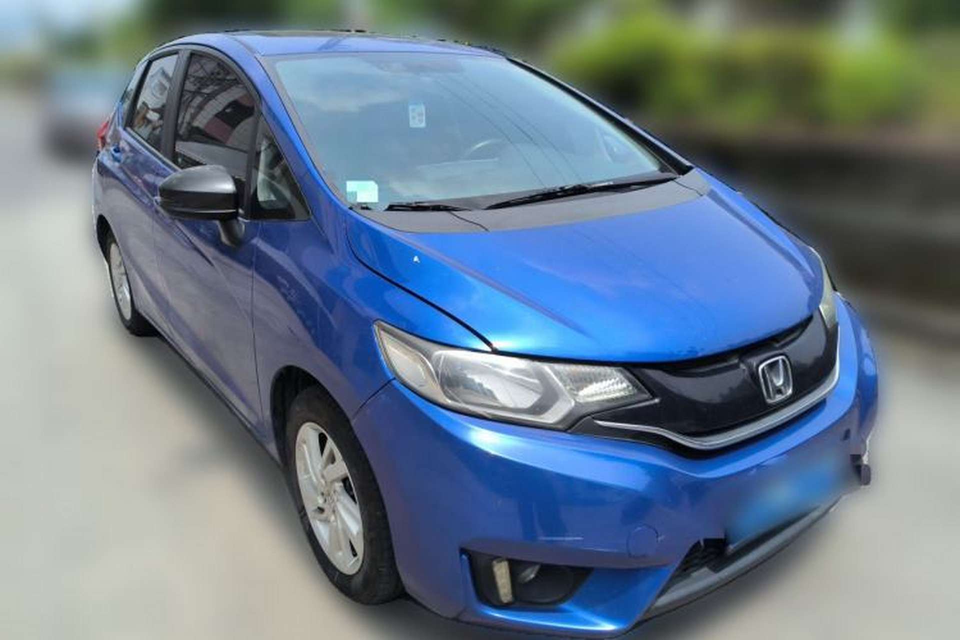Used Honda Fit 2014 1.5L EX CVT Elite Model Front Right 45 Deg