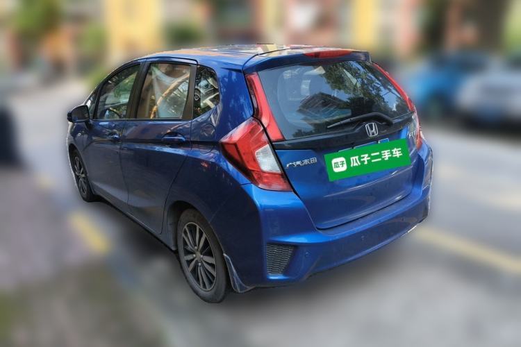 Used Honda Fit 2014 1.5L LX CVT Comfort Model Rear Left 45 Deg