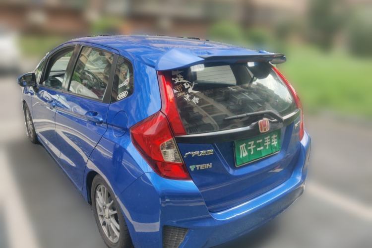 Used Honda Fit 2014 1.5L LX Manual Comfort Model Rear Left 45 Deg