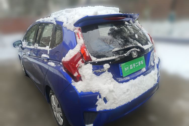 Used Honda Fit 2014 1.5L LX CVT Comfort Model Rear Left 45 Deg