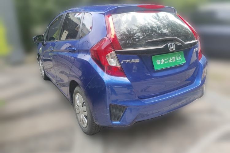 Used Honda Fit 2014 1.5L LX Manual Comfort Model Rear Left 45 Deg