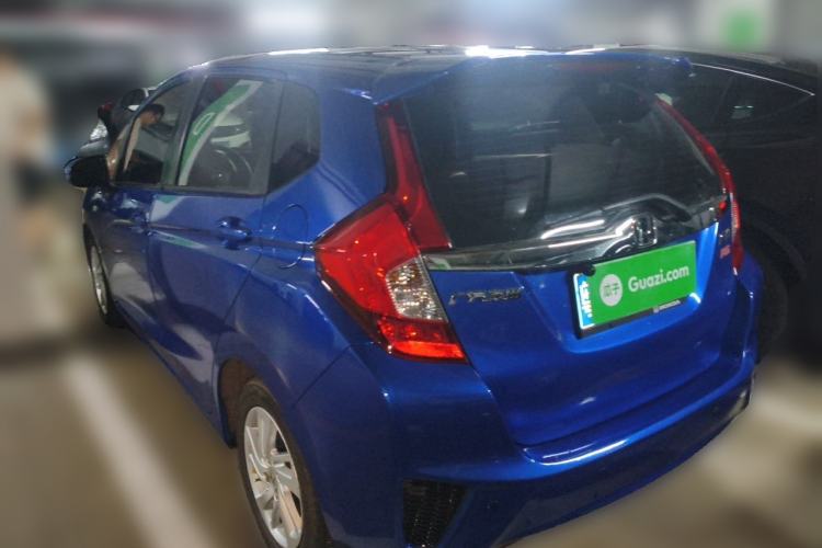 Used Honda Fit 2014 1.5L LX CVT Comfort Model Rear Left 45 Deg