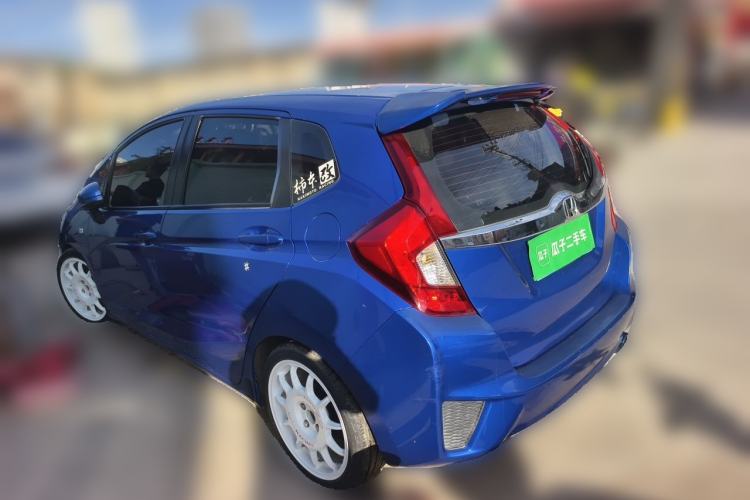 Used Honda Fit 2014 1.5L LX Manual Comfort Model Rear Left 45 Deg