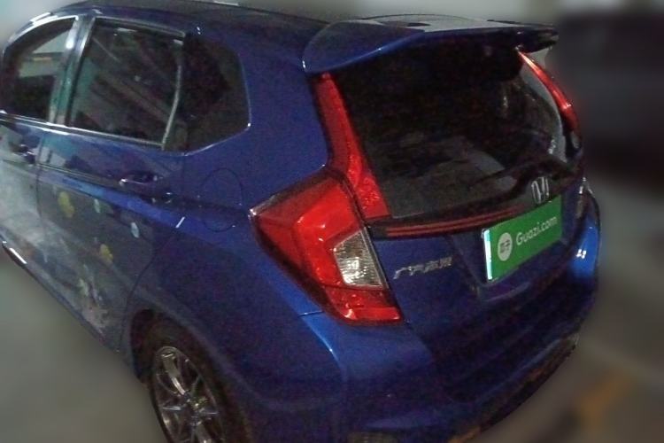 Used Honda Fit 2014 1.5L LX Manual Comfort Model Rear Left 45 Deg