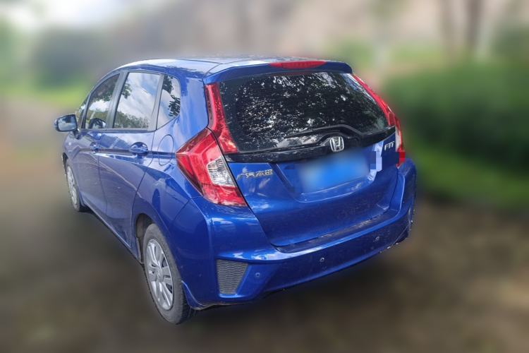 Used Honda Fit 2014 1.5L LX CVT Comfort Model Rear Left 45 Deg