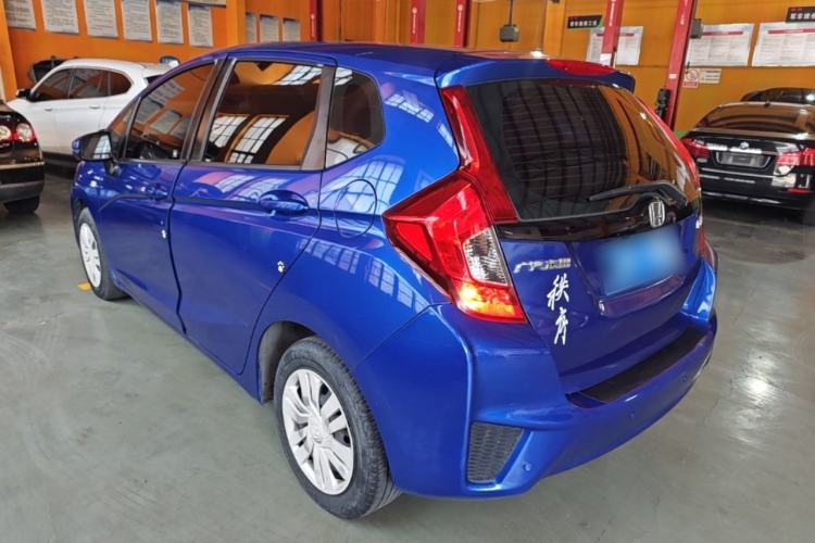 Used Honda Fit 2014 1.5L LX CVT Comfort Model Rear Left 45 Deg