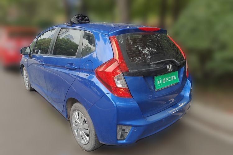Used Honda Fit 2014 1.5L LX CVT Comfort Model Rear Left 45 Deg