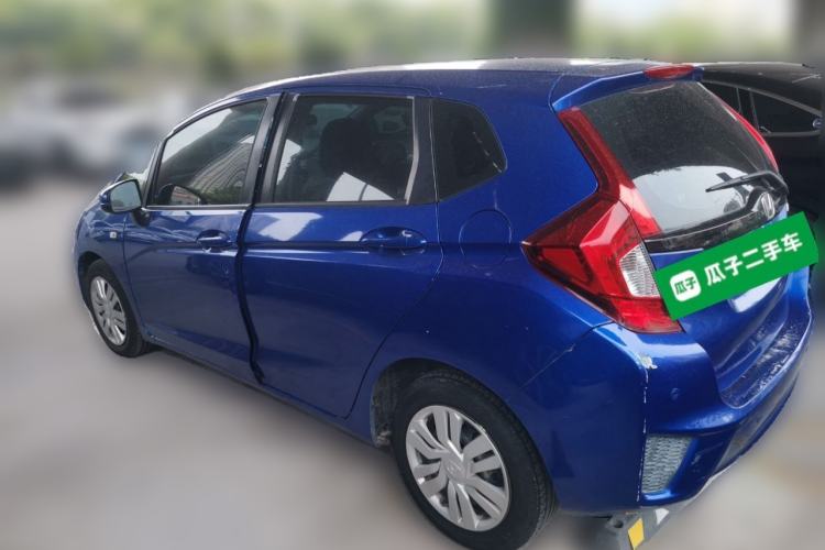 Used Honda Fit 2014 1.5L LX CVT Comfort Model Rear Left 45 Deg