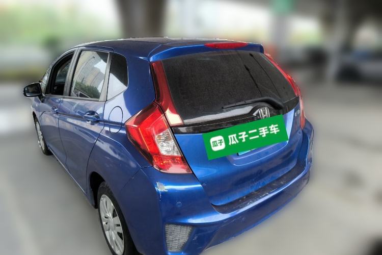 Used Honda Fit 2014 1.5L LX CVT Comfort Model Rear Left 45 Deg