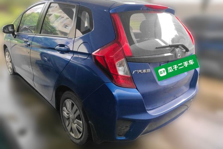 Used Honda Fit 2014 1.5L LX CVT Comfort Model Rear Left 45 Deg