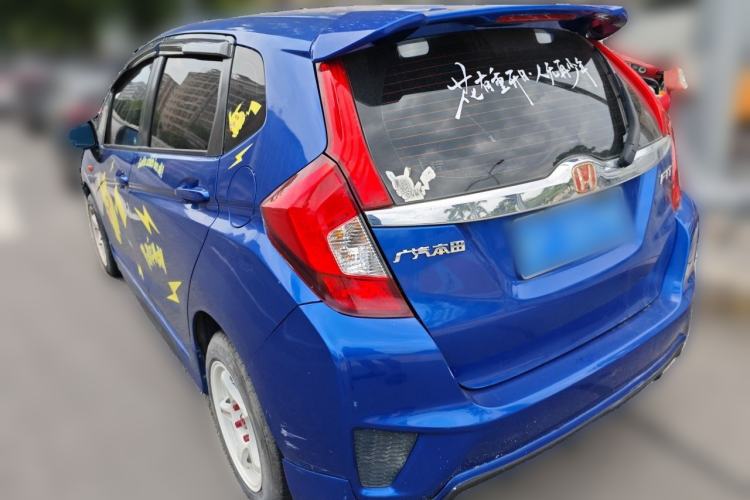 Used Honda Fit 2014 1.5L LX CVT Comfort Model Rear Left 45 Deg