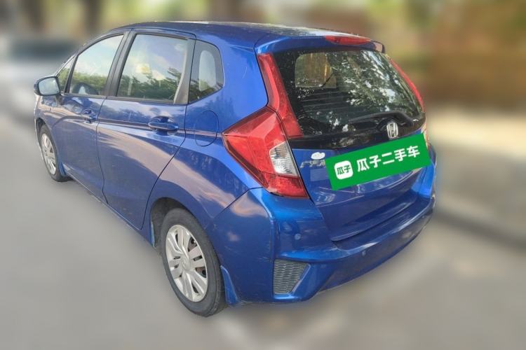 Used Honda Fit 2014 1.5L LX CVT Comfort Model Rear Left 45 Deg
