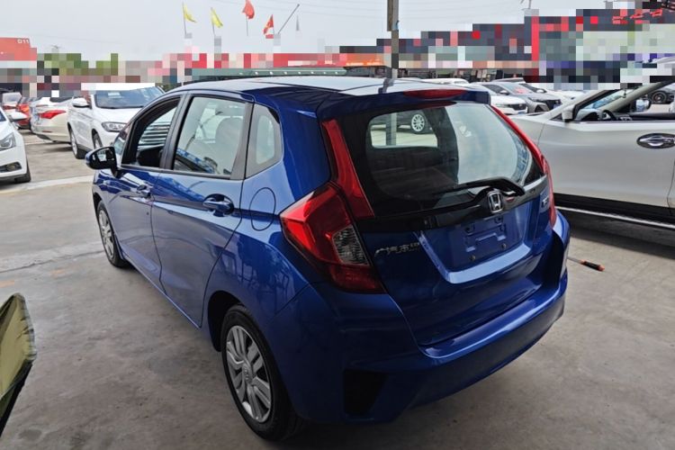 Used Honda Fit 2014 1.5L LX CVT Comfort Model Rear Left 45 Deg