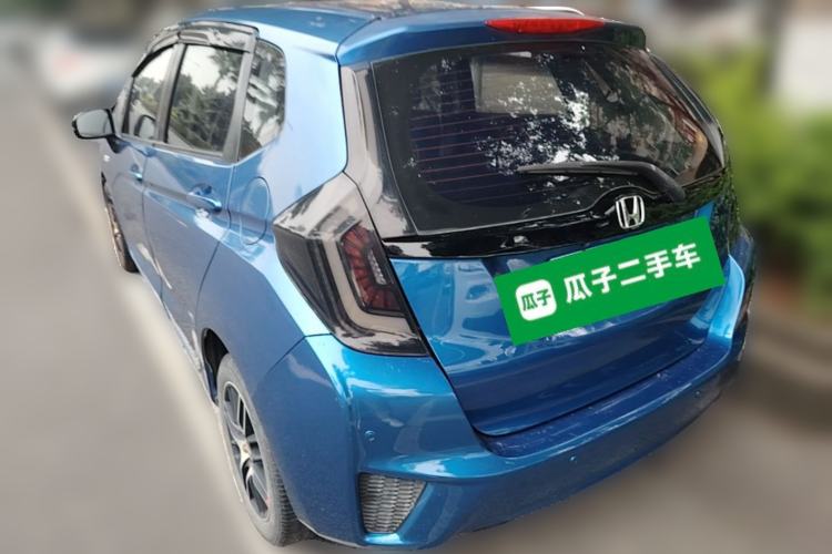 Used Honda Fit 2014 1.5L LX CVT Comfort Model Rear Left 45 Deg