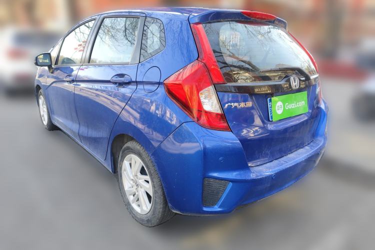 Used Honda Fit 2014 1.5L SE CVT Fashion Model Rear Left 45 Deg