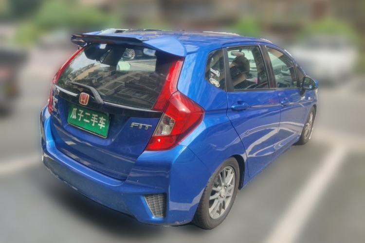 Used Honda Fit 2014 1.5L LX Manual Comfort Model Rear Right 45 Deg