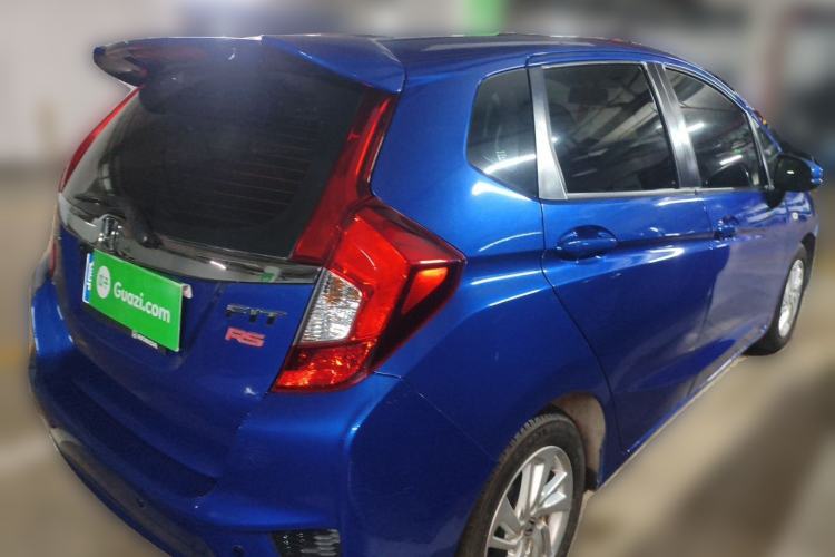 Used Honda Fit 2014 1.5L LX CVT Comfort Model Rear Right 45 Deg