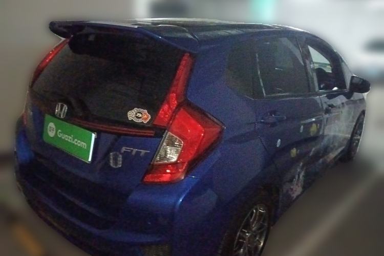 Used Honda Fit 2014 1.5L LX Manual Comfort Model Rear Right 45 Deg