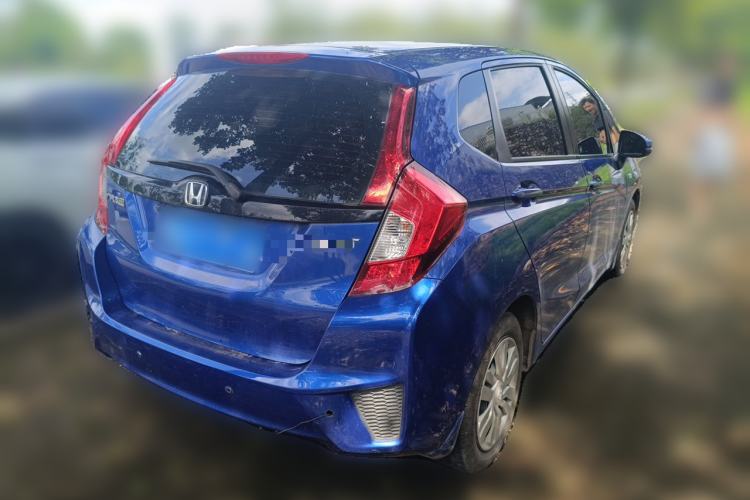 Used Honda Fit 2014 1.5L LX CVT Comfort Model Rear Right 45 Deg