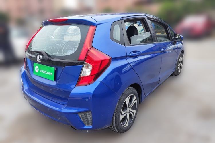 Used Honda Fit 2014 1.5L LX CVT Comfort Model Rear Right 45 Deg