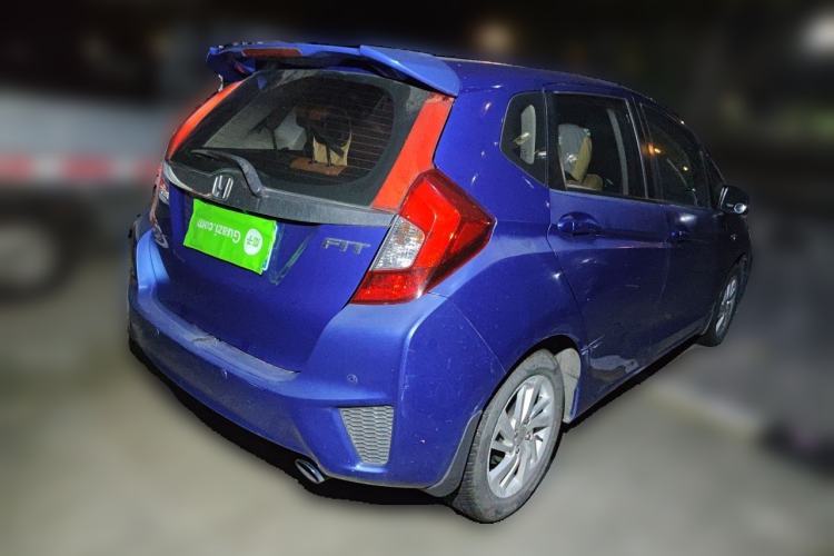 Used Honda Fit 2014 1.5L LX CVT Comfort Model Rear Right 45 Deg