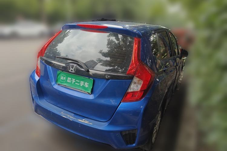 Used Honda Fit 2014 1.5L LX CVT Comfort Model Rear Right 45 Deg