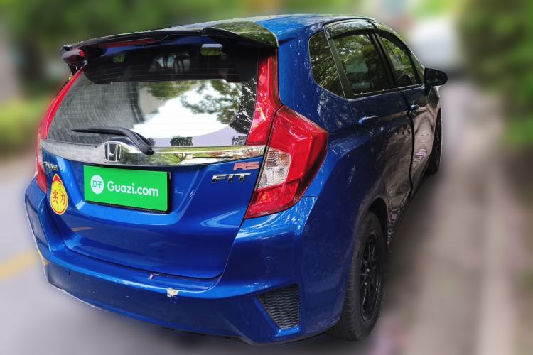 Used Honda Fit 2014 1.5L EX CVT Elite Model Rear Right 45 Deg