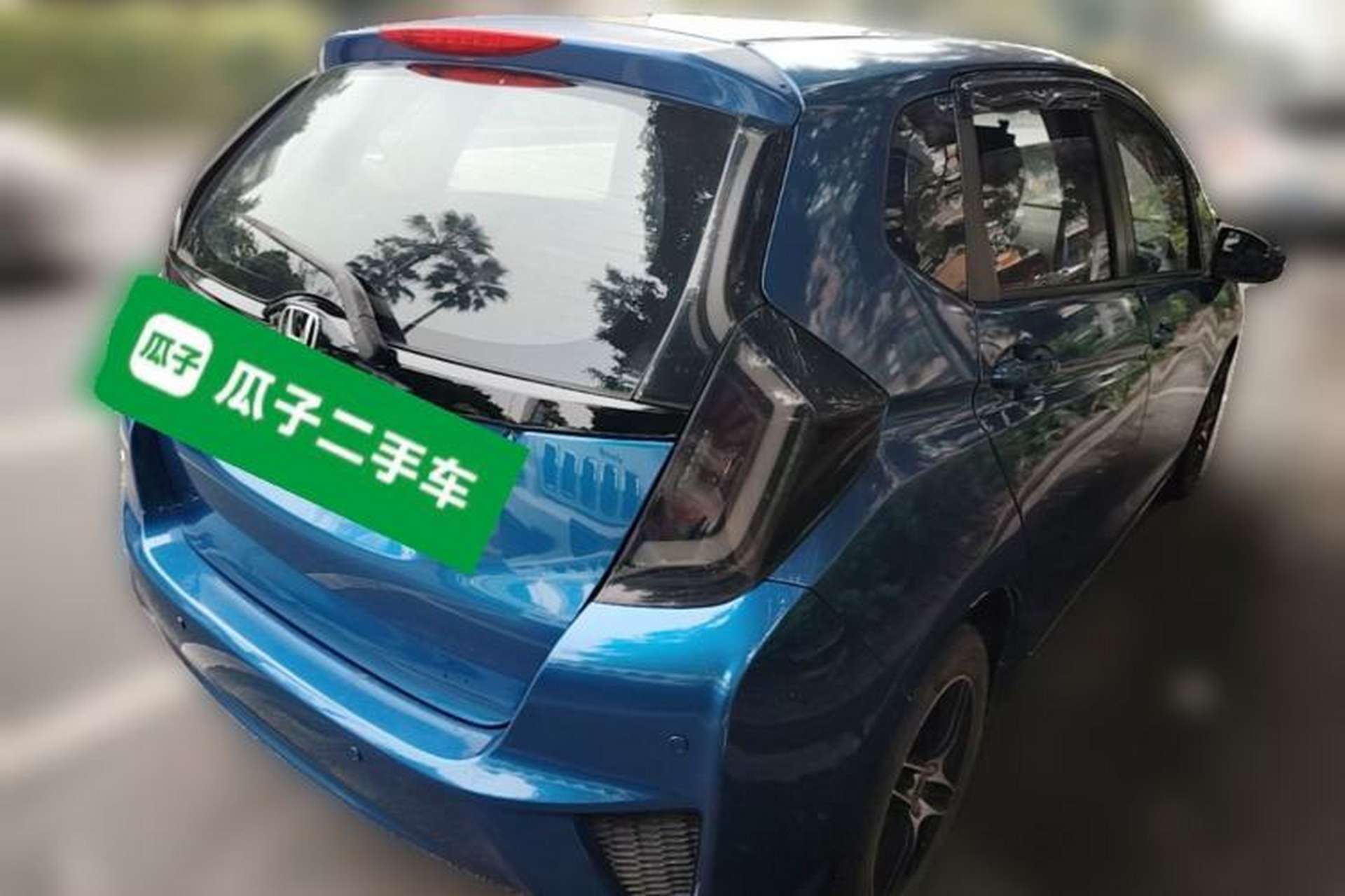 Used Honda Fit 2014 1.5L LX CVT Comfort Model Rear Right 45 Deg
