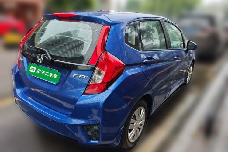 Used Honda Fit 2014 1.5L LX CVT Comfort Model Rear Right 45 Deg