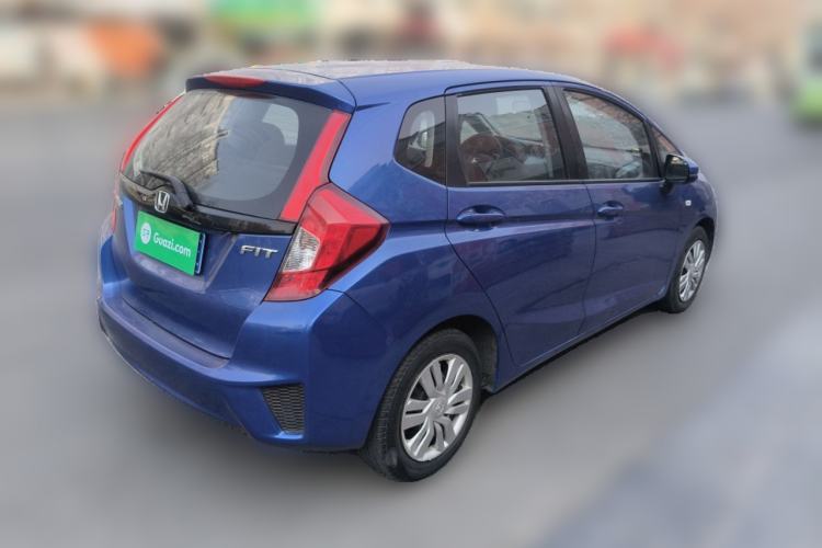Used Honda Fit 2014 1.5L LX CVT Comfort Model Rear Right 45 Deg