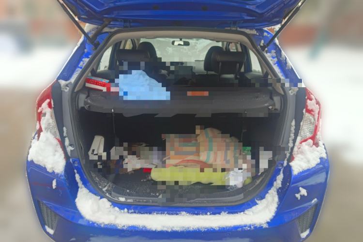 Used Honda Fit 2014 1.5L LX CVT Comfort Model Trunk
