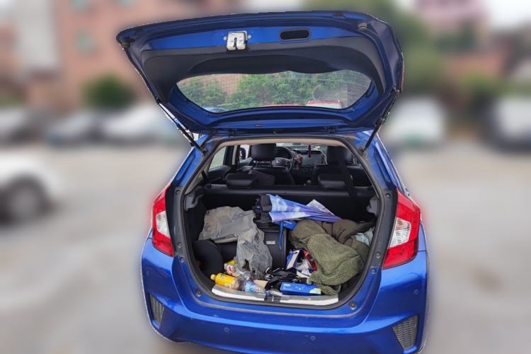 Used Honda Fit 2014 1.5L LX CVT Comfort Model Trunk