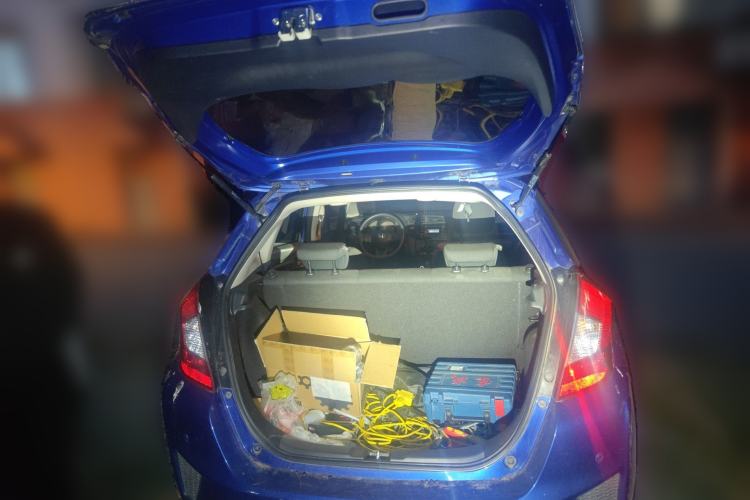Used Honda Fit 2014 1.5L LX CVT Comfort Model Trunk