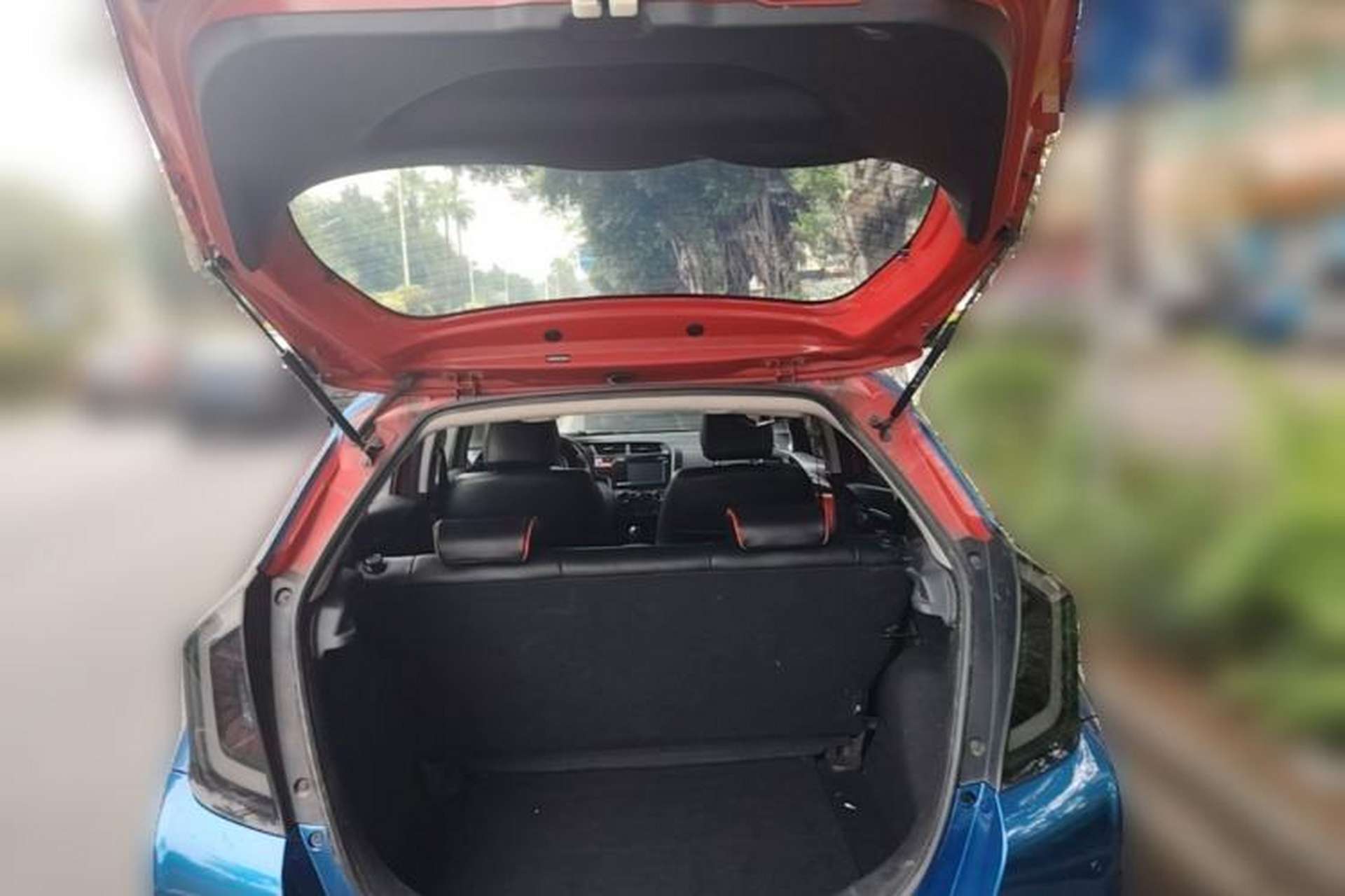 Used Honda Fit 2014 1.5L LX CVT Comfort Model Trunk