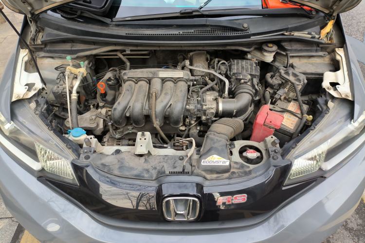 Used Honda Fit 2014 1.5L LX CVT Comfort Model Engine Bay
